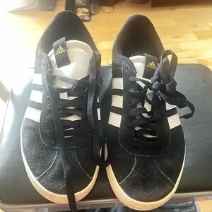 Adidas Classic Black and White Trainers